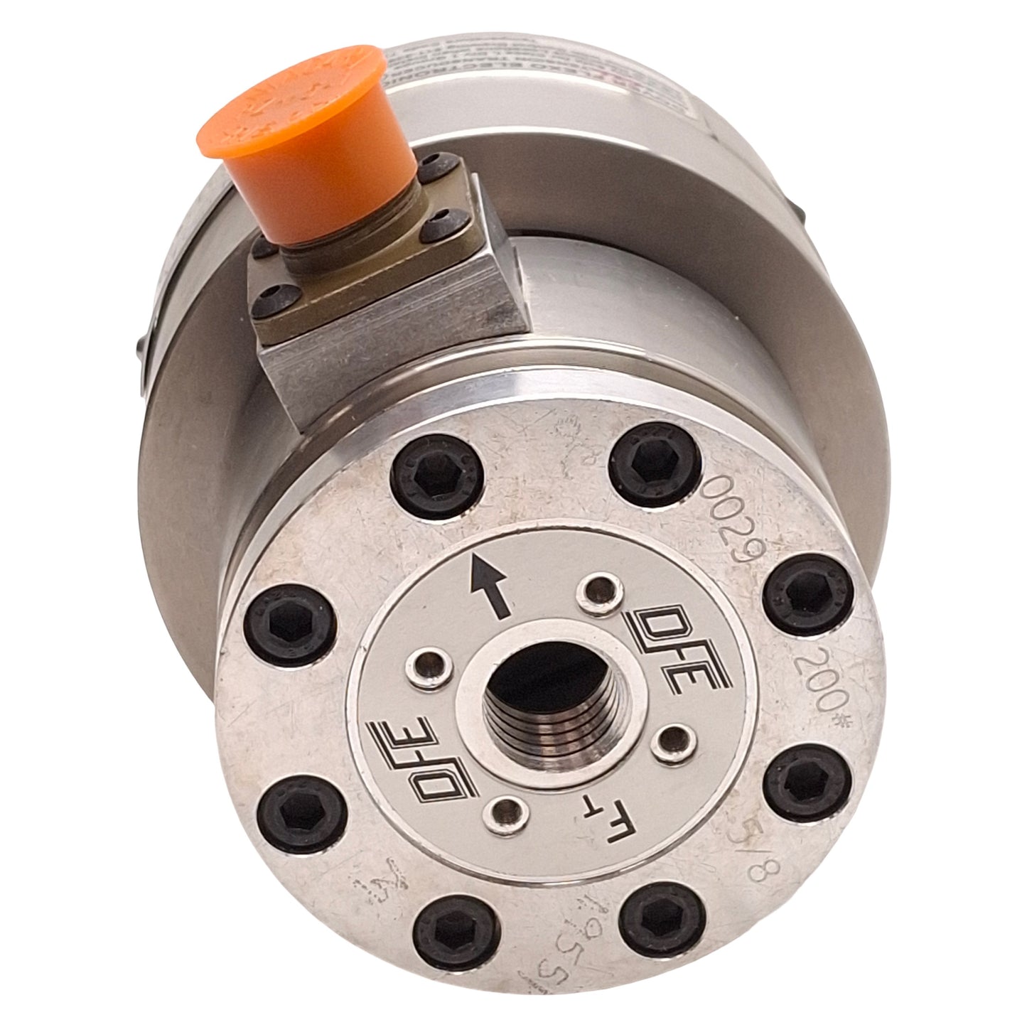 New – Open box Dover Flexo C2L Tension Transducer, 200lbs Load, 250mVDC Output, ø1-1/2in Bore