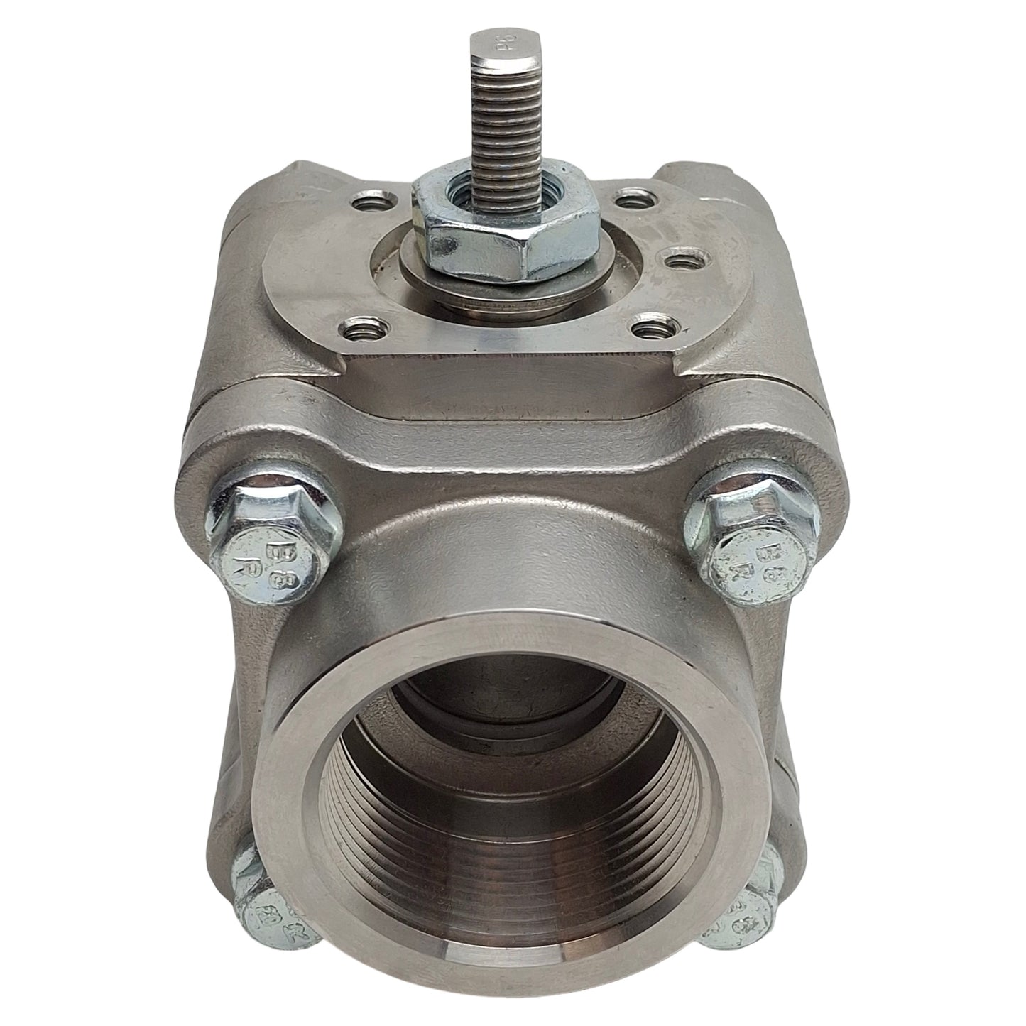 Used Flowserve Worcester 446666TTSE Ball Valve, 1-1/2in NPT, 1000psi *No Lever*