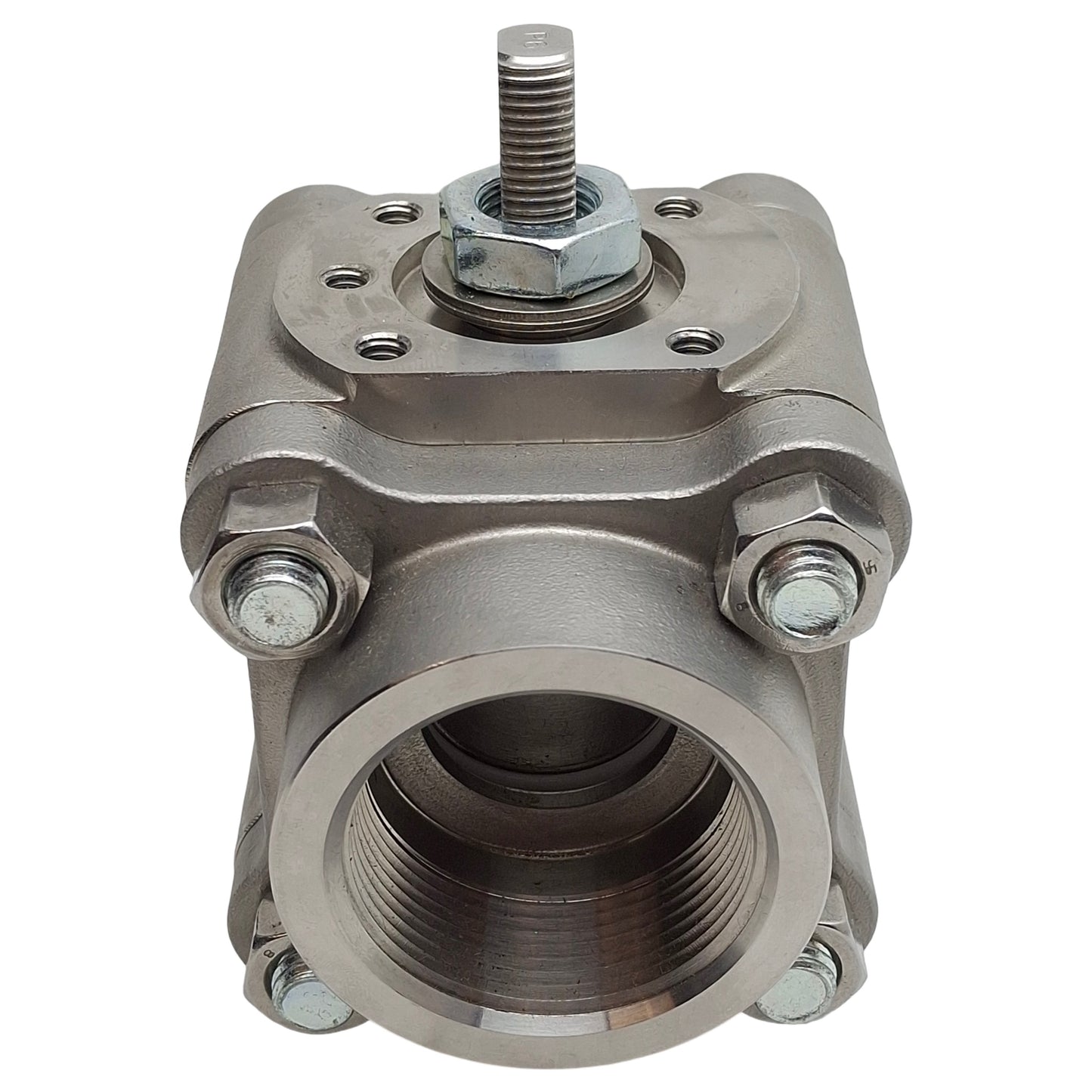 Used Flowserve Worcester 446666TTSE Ball Valve, 1-1/2in NPT, 1000psi *No Lever*