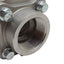 Used Flowserve Worcester 446666TTSE Ball Valve, 1-1/2in NPT, 1000psi *No Lever*