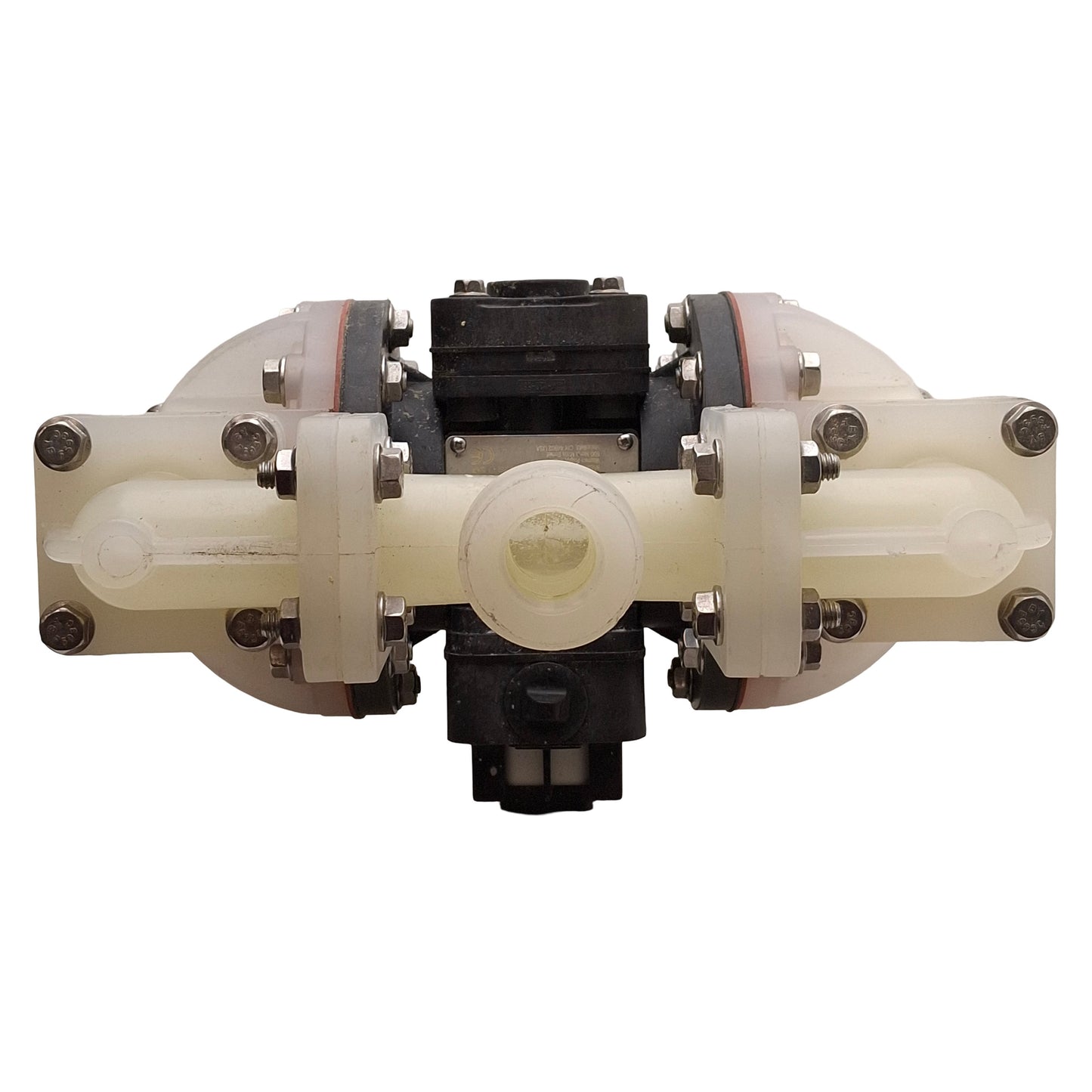 Used Sandpiper S07B1P1PPNS000 Air Operated Double Diaphragm Pump, 23gpm, 100psi