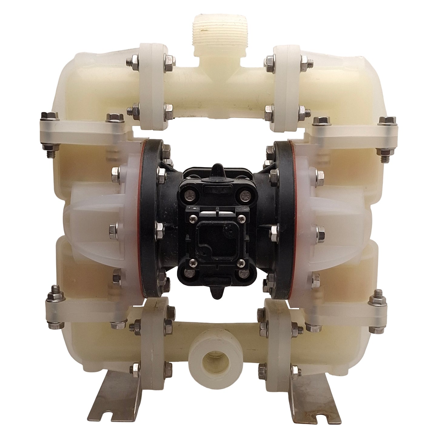 Used Sandpiper S07B1P1PPNS000 Air Operated Double Diaphragm Pump, 23gpm, 100psi