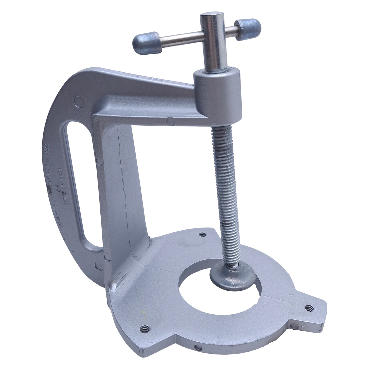 Used Panavise 311 C-Clamp Base Mount 3.4in Range, 2.3" Throat Depth From Center