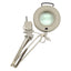 Used Luxo SL-114 IFM Magnifier, 45in Arm, 3 Diopter, 120VAC 5A 22W *No Clamp*