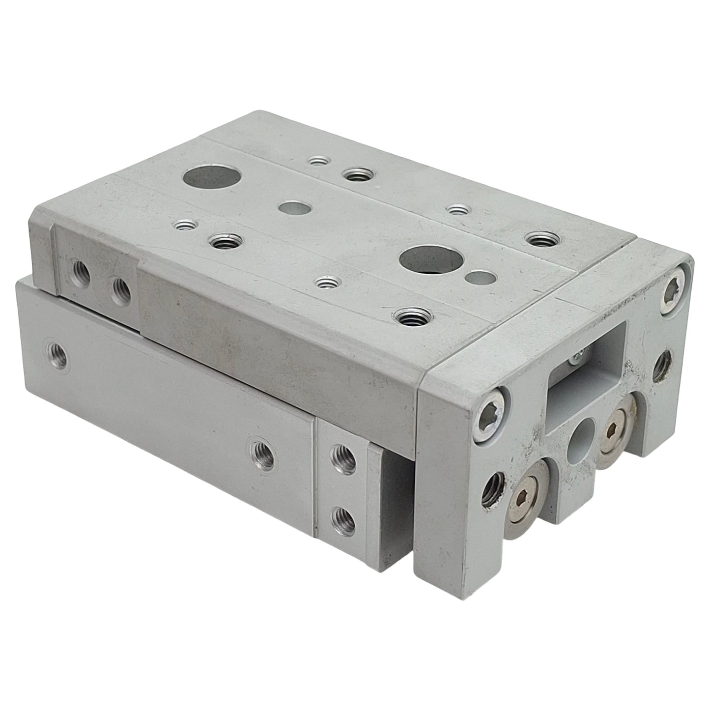 Used SMC MXS16-40 Linear Pneumatic Slide Table, ø16mm Bore, 40mm Stroke, 0.7MPa, M8