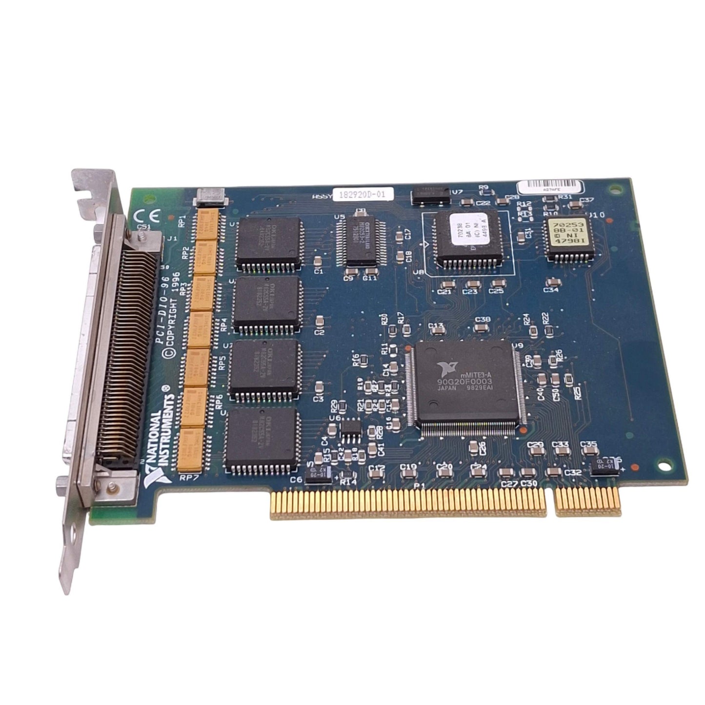 Used National Instruments 182920D-01 PCI-DIO-96 Digital Interface Card, 96-Channel