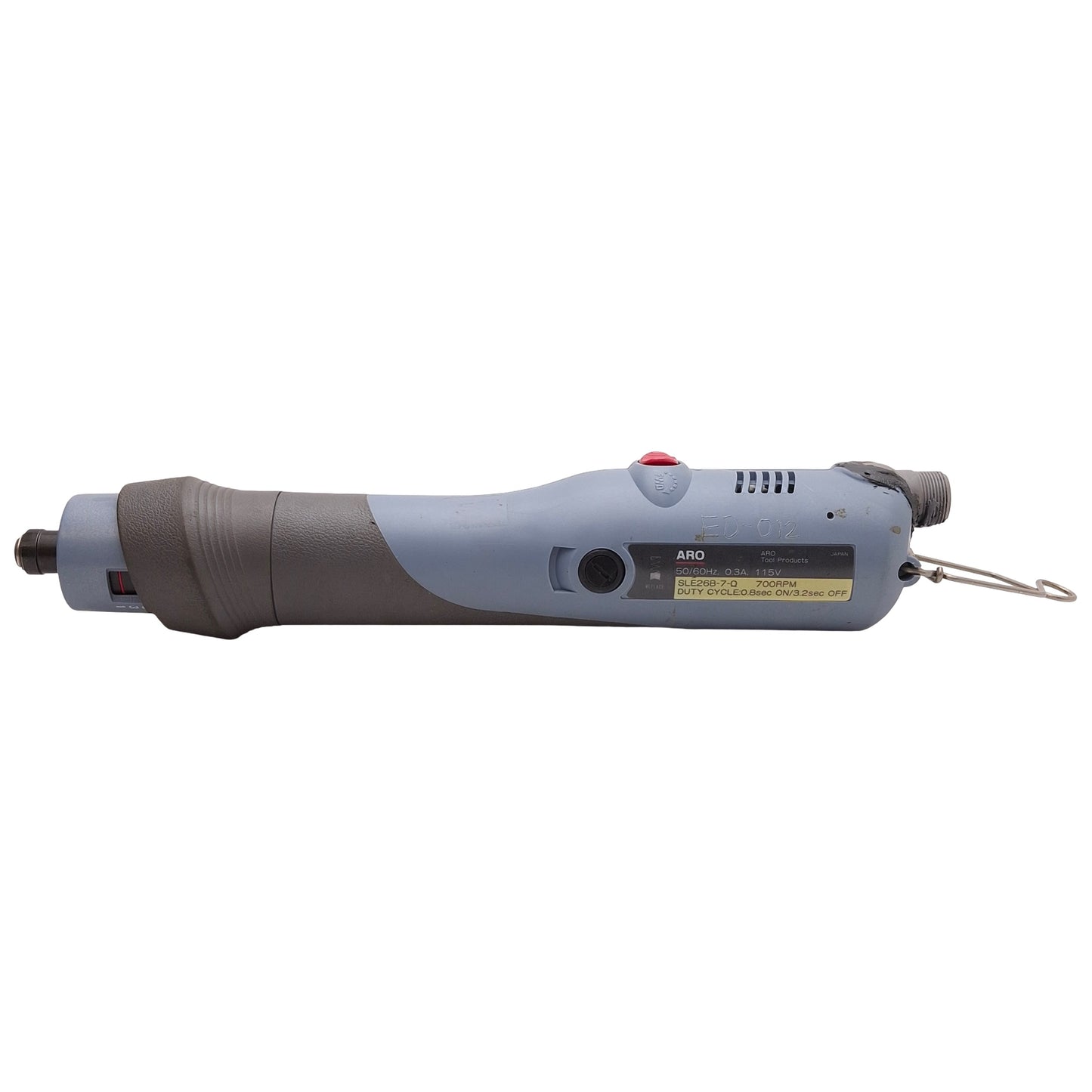 Used ARO SLE26B-7-Q Push to Start Electric Screwdriver, 26in-lb, 700rpm *Connector*