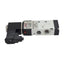 Used ARO Fluid M812SS-024-D-G Solenoid Valve, 2-Position, 1/8in NPTF, 24VDC Coil