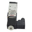 Used ARO Fluid M812SS-024-D-G Solenoid Valve, 2-Position, 1/8in NPTF, 24VDC Coil