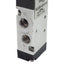 Used ARO Fluid M812SS-024-D-G Solenoid Valve, 2-Position, 1/8in NPTF, 24VDC Coil