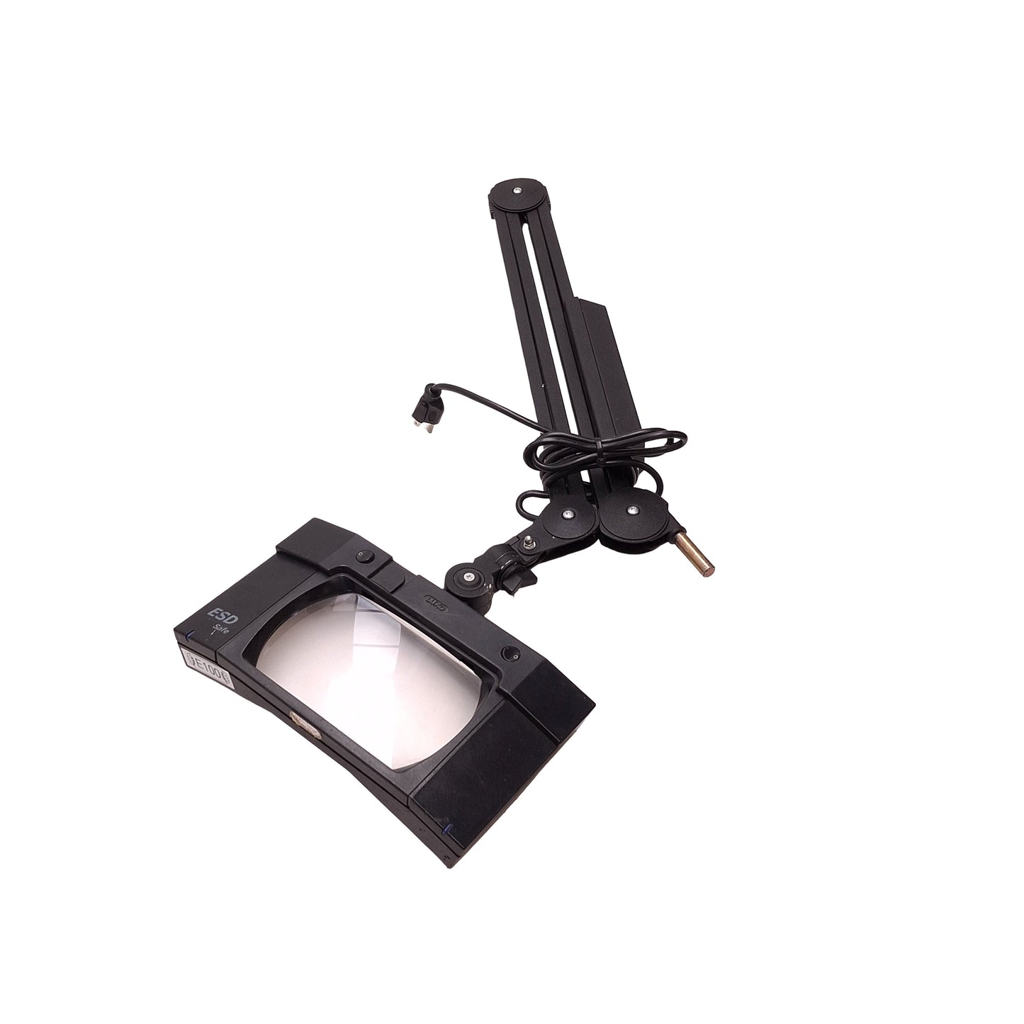 Used Luxo Wave 2x13W ESD Fluorescent Magnifier Loupe, 3.5Diopter, 120VAC, *NO CLAMP*