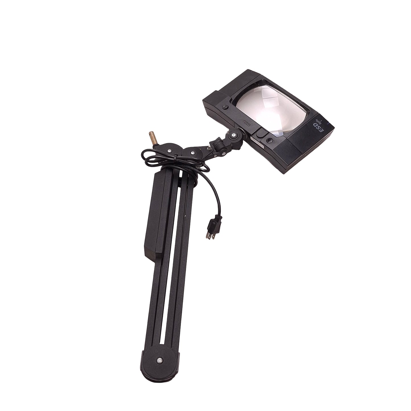 Used Luxo Wave 2x13W ESD Fluorescent Magnifier Loupe, 3.5Diopter, 120VAC, *NO CLAMP*