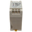 Used Omron S82K-01524 Power Supply, 100-240VAC In, 0.6A 24VDC Out, DIN Rail