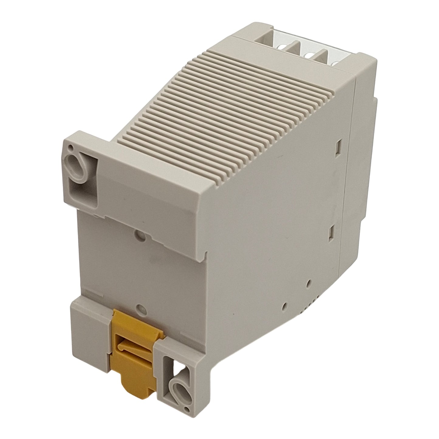 Used Omron S82K-01524 Power Supply, 100-240VAC In, 0.6A 24VDC Out, DIN Rail