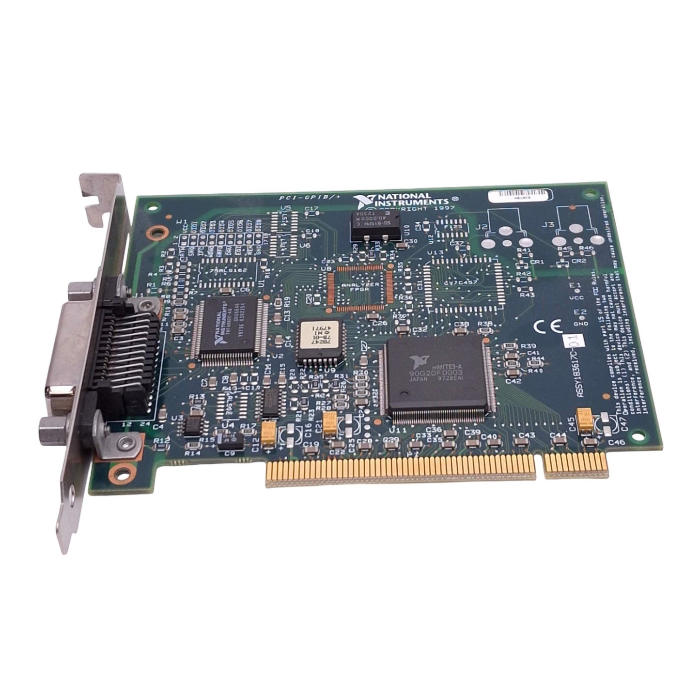 Used National Instruments PCI-GPIB 183619B-01 Interface Card, IEEE 488, PCI
