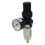 Used Speedaire 4ZK76 Filter Regulator, 1/4in NPT, 5-125psi, 5µm Filtration, 14CFM