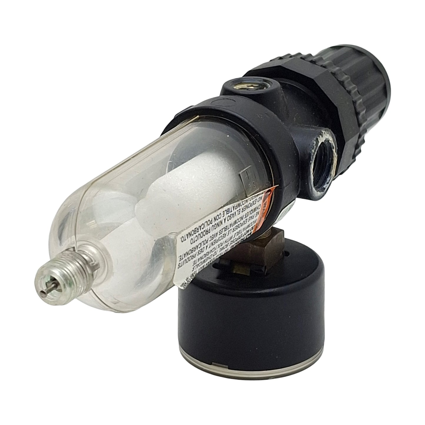 Used Speedaire 4ZK76 Filter Regulator, 1/4in NPT, 5-125psi, 5µm Filtration, 14CFM