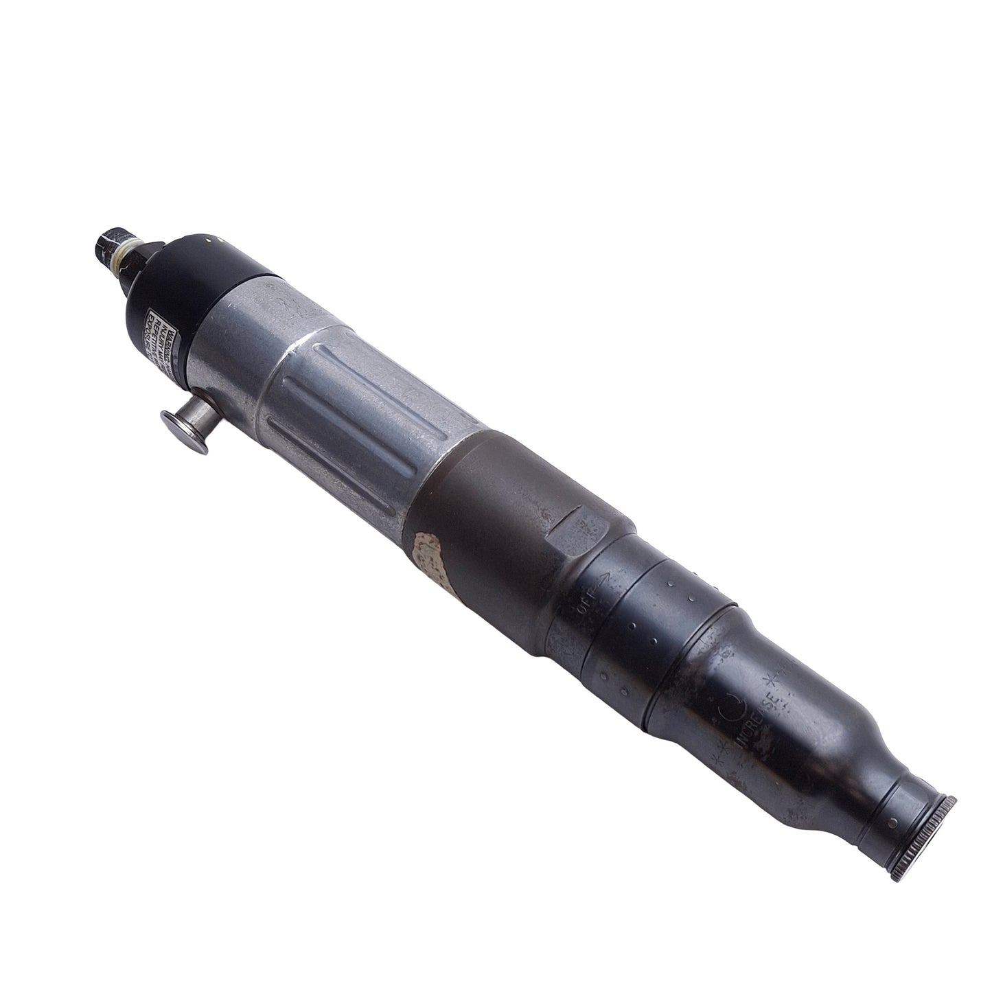 Used Aro Fluid Power SA054C-8 Pneumatic Screwdriver Reversible, 800 RPM, Green Spring