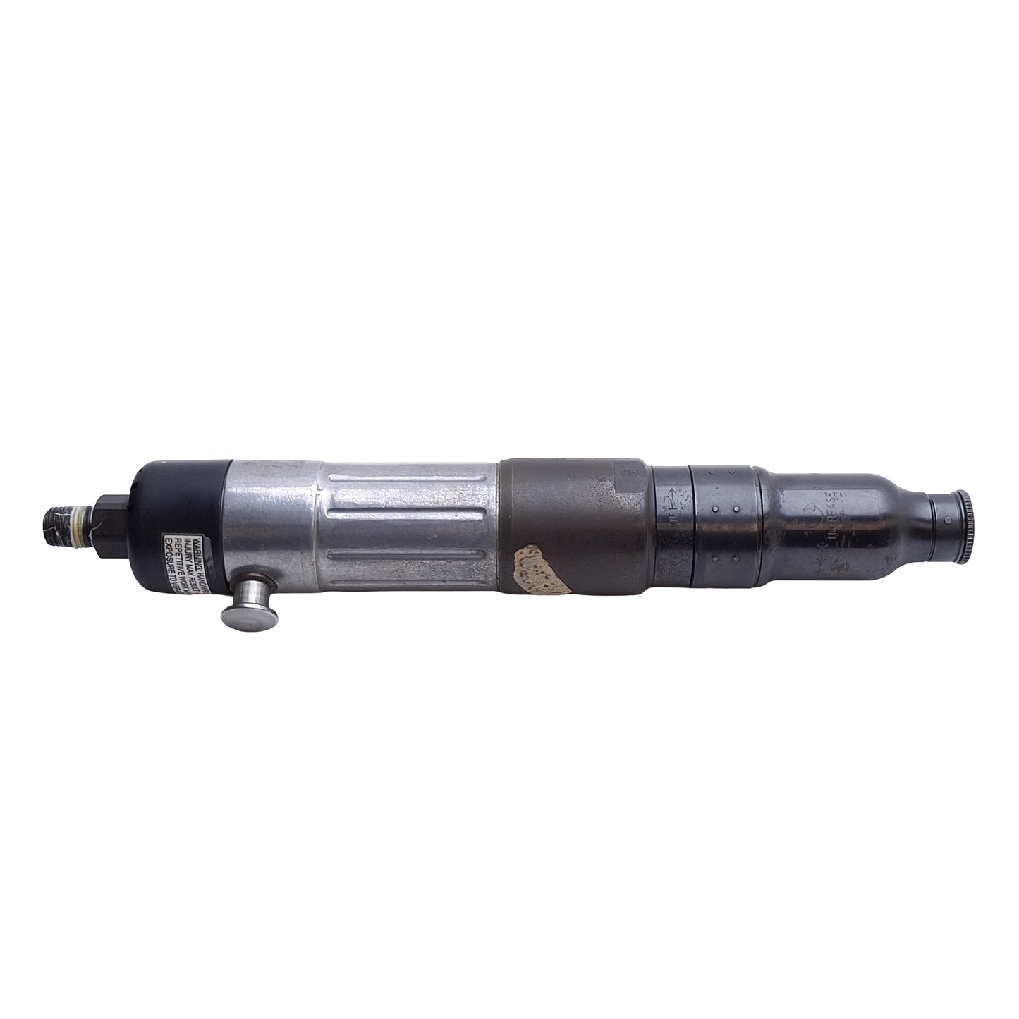 Used Aro Fluid Power SA054C-8 Pneumatic Screwdriver Reversible, 800 RPM, Green Spring