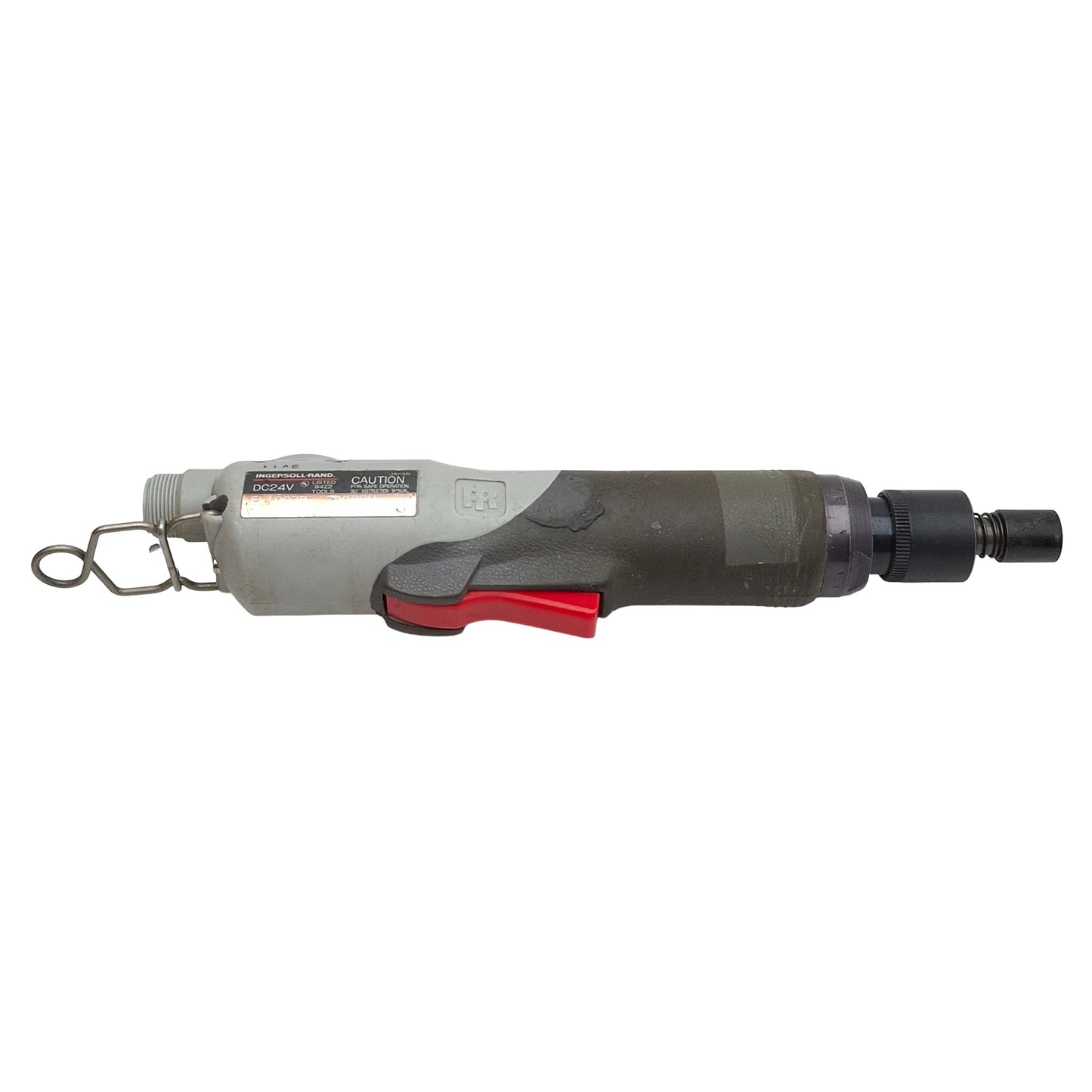 Used Ingersoll Rand EL1007B Electric Screwdriver, 24VDC, 0.03 to 1.2Nm, 500-700RPM