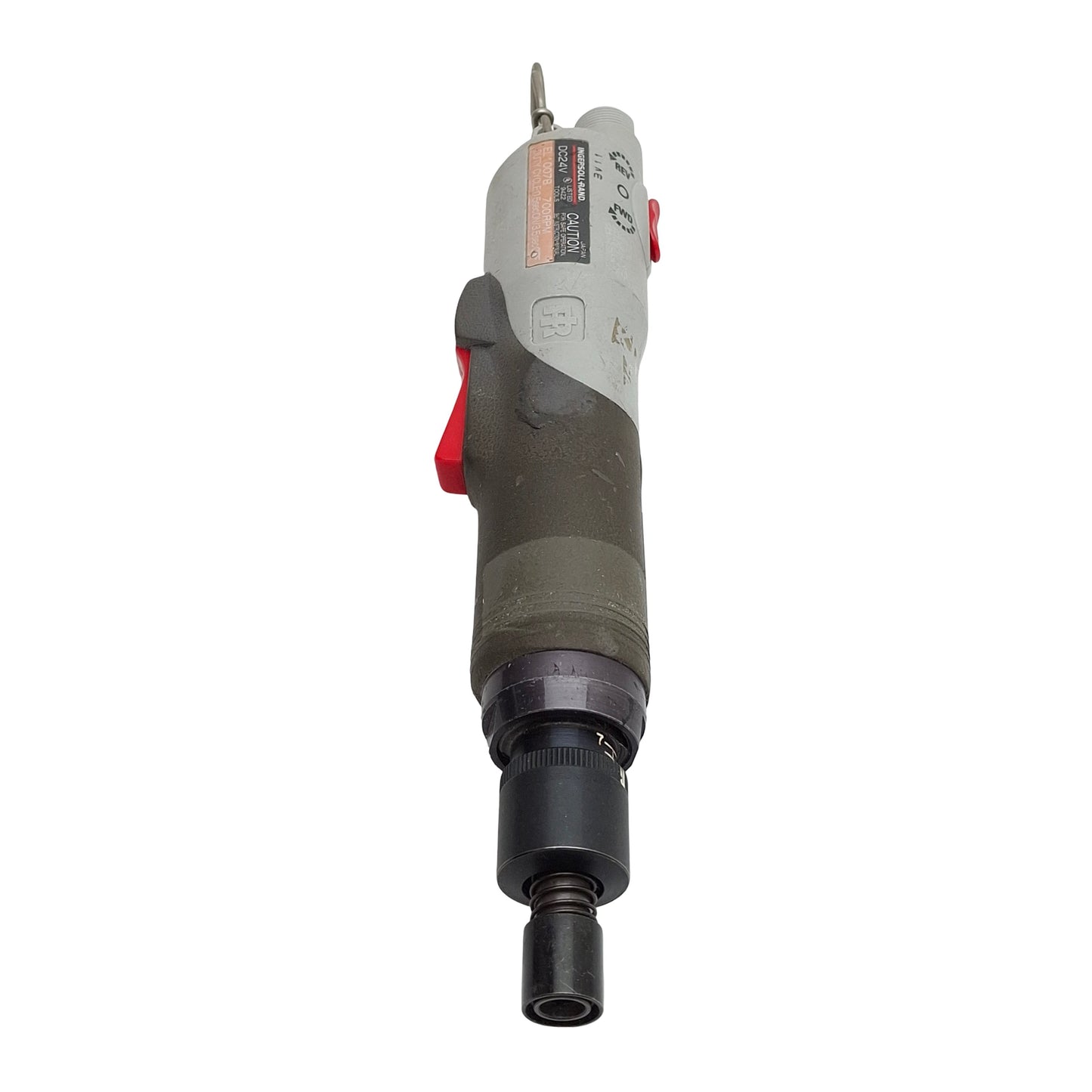 Used Ingersoll Rand EL1007B Electric Screwdriver, 24VDC, 0.03 to 1.2Nm, 500-700RPM