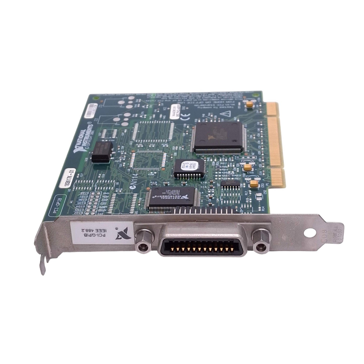 Used National Instruments PCI-GPIB 183617K-01 Interface Card, IEEE 488, PCI