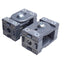 Used Lot of 2 Bosch 3842502680 45mm Multi-Angle Connector, 45x45mm Profile