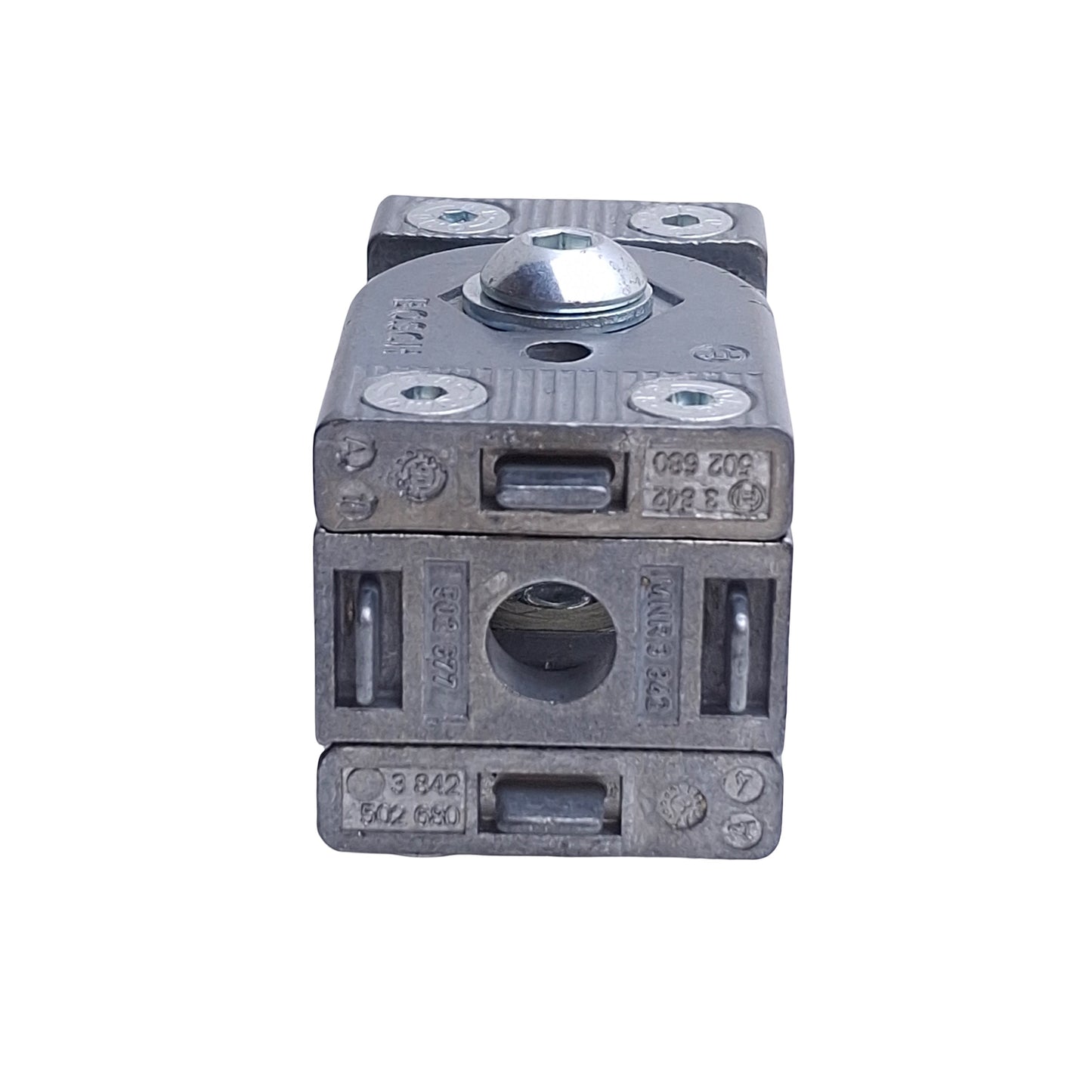 Used Lot of 2 Bosch 3842502680 45mm Multi-Angle Connector, 45x45mm Profile