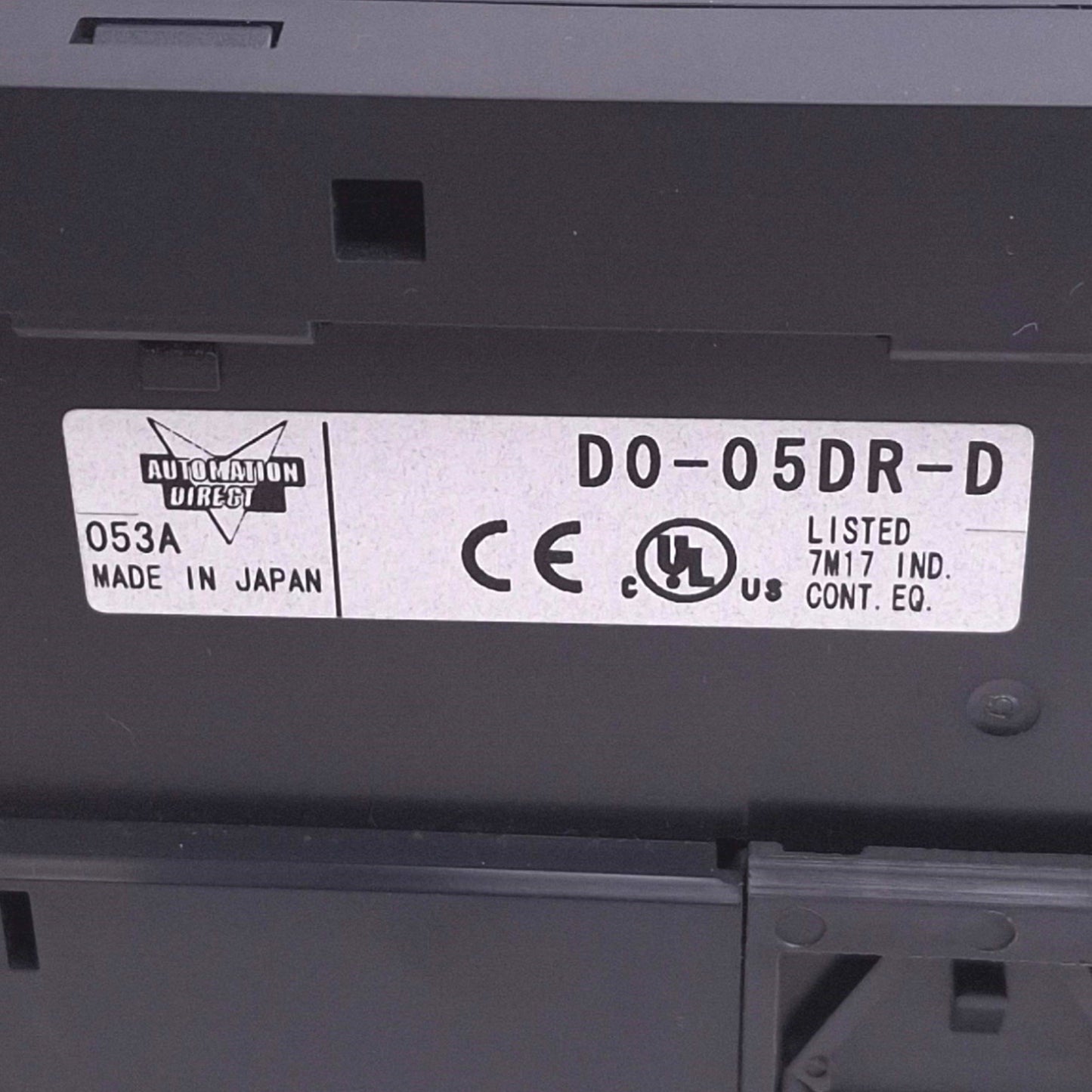 Used AutomationDirect D0-05DR-D Koyo DirectLOGIC 05 Controller, 8-In 6-Out, 12-24VDC