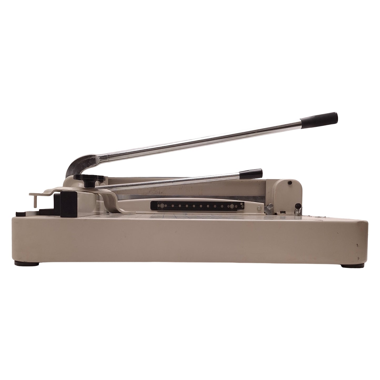 Used DocuGem Model 868 Paper Cutter 17" Length, 26.75x19x3.5" Base, 17.75x16" Grid
