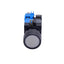 Used Idec HW1L-A1P20Q4PW Illuminated Pushbutton, White, 2NO, 22mm Size, 24V Lamp