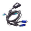 Used Avocent 520-353-001 SVM200 Switchview KVM Switch Cable, Dual-Switch VGA PS/2
