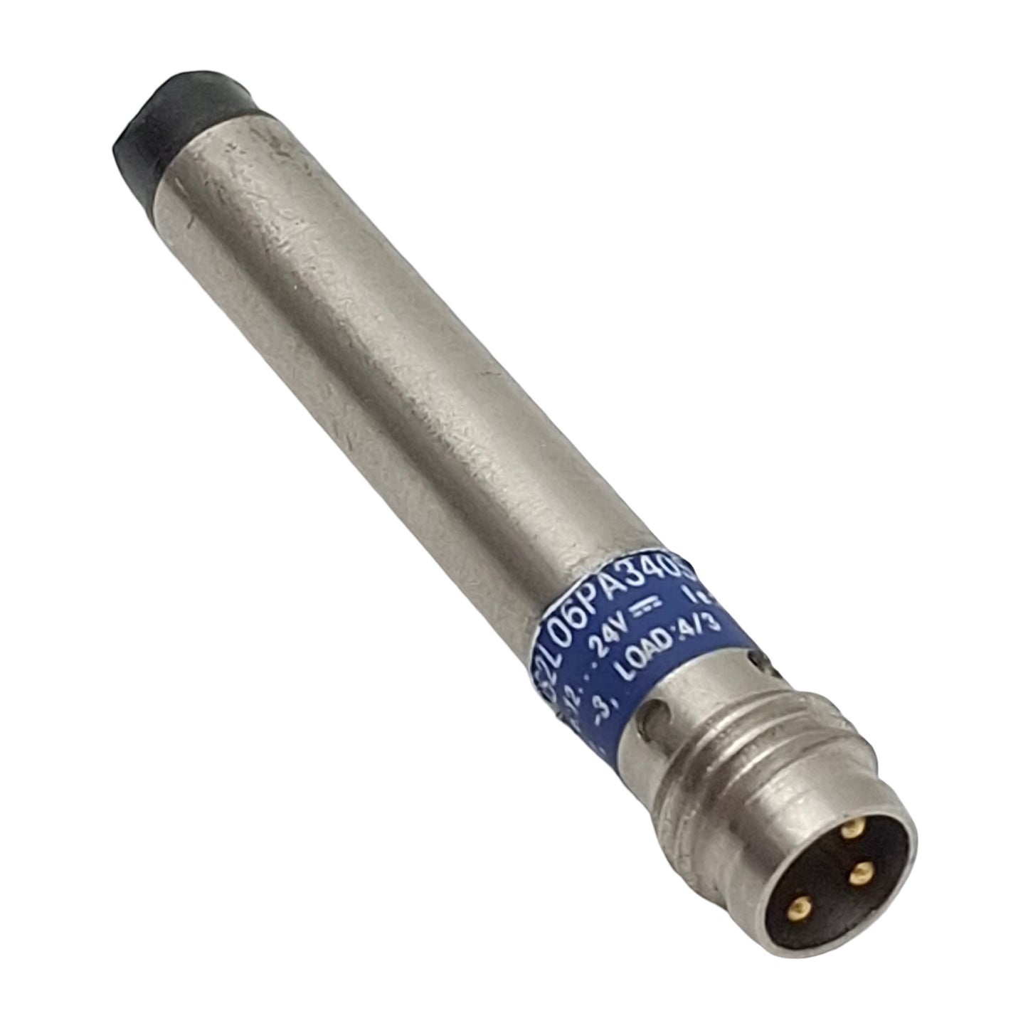 Used Telemecanique XS2L06PA340S Inductive Sensor, NPN 1NO, 12-24VDC, 3-Pin M8, ø6.5mm