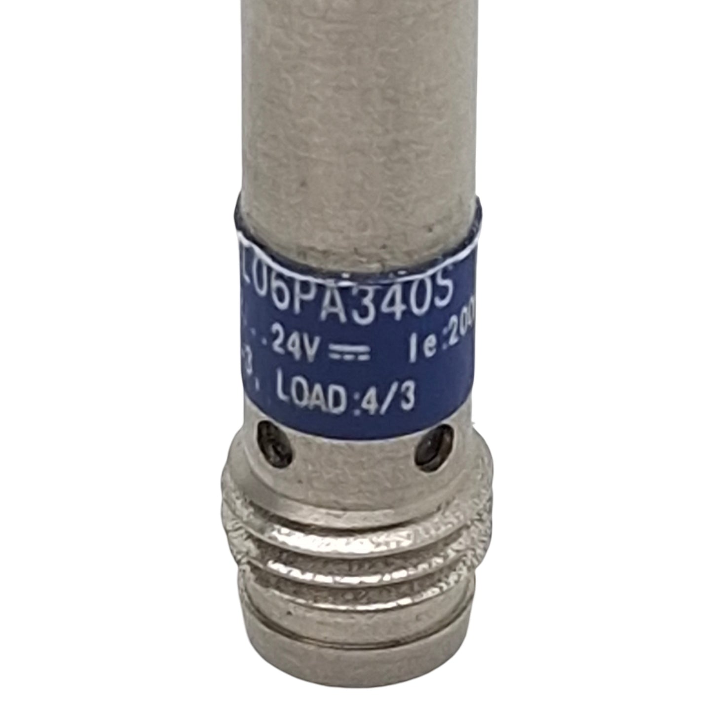 Used Telemecanique XS2L06PA340S Inductive Sensor, NPN 1NO, 12-24VDC, 3-Pin M8, ø6.5mm