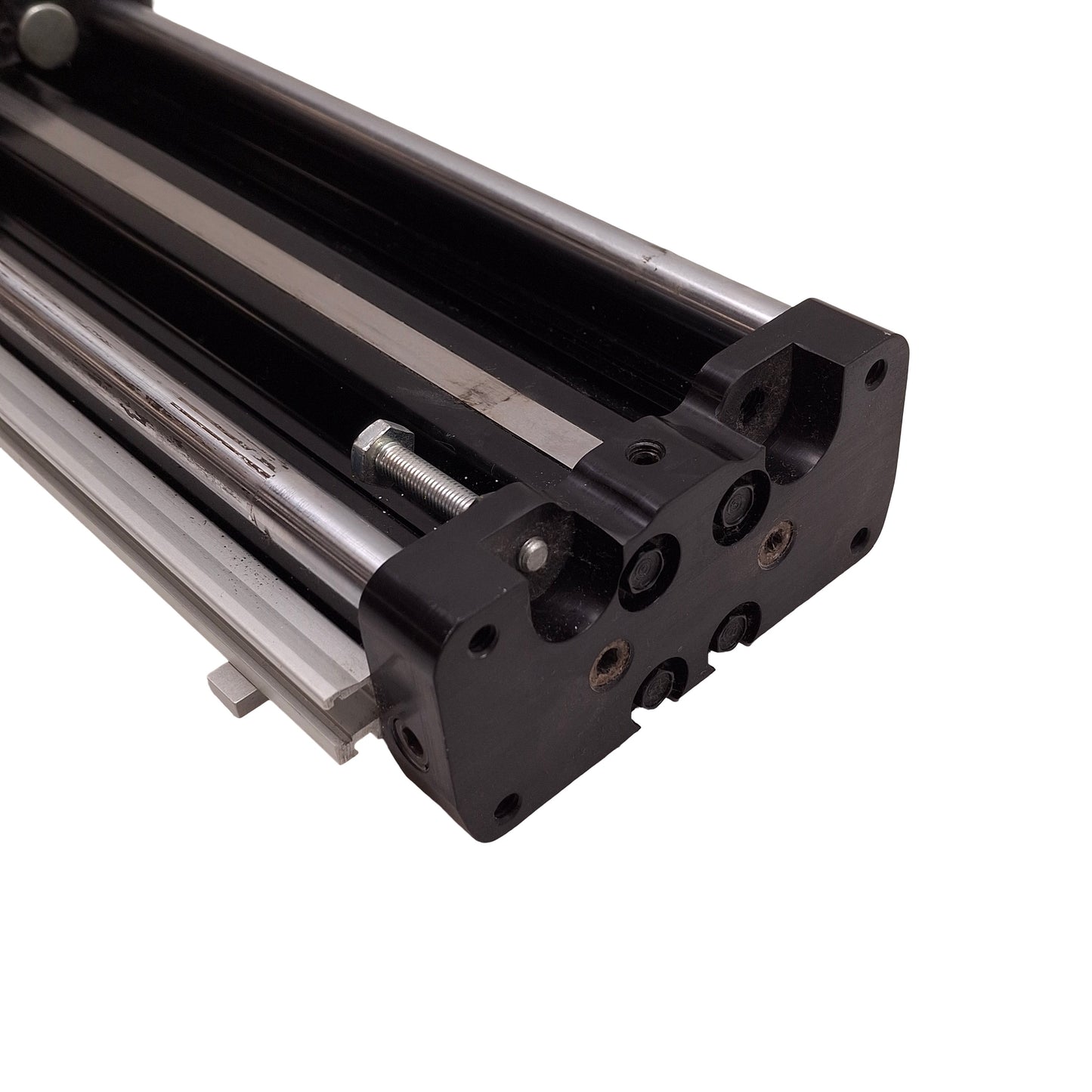 Used Tolomatic LS10SK20SH2 Linear Slide Rodless Cylinder, 20in Stroke, 1/8in NPT