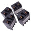 Used Lot of 4 IDEC RABN-220ZL Solid State Relays, SPST-NO, 5-30VDC In, 200VAC 20A Max