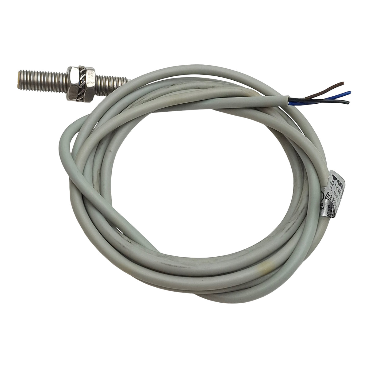 Used Turck BI2-EG08-AP6X Inductive Sensor, PNP NO, 2mm Range, 10-30VDC, M8, 3-Wire