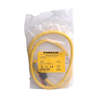 New Turck P-RKV 63-030-1M Cordset 6 Pin 7/8" -16 UN, Straight, Female 600VAC, 8A