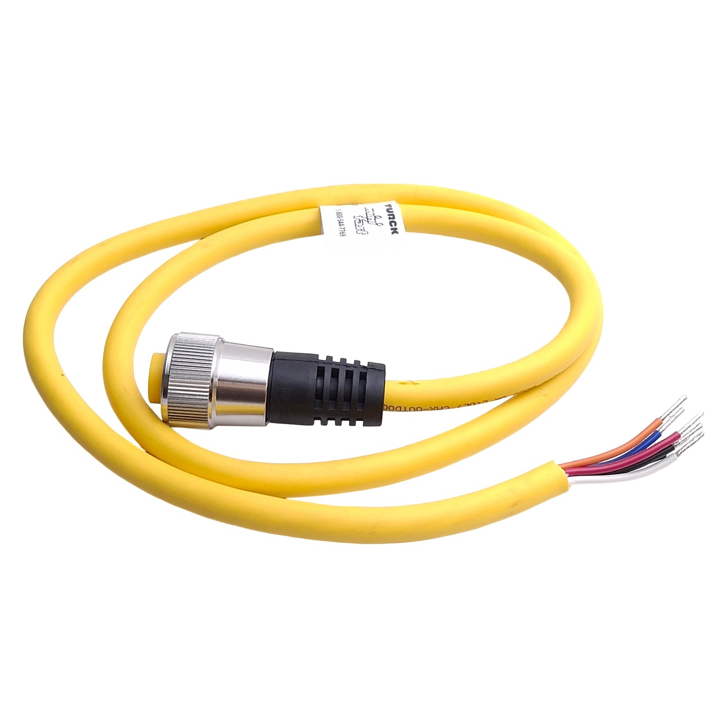 New Turck P-RKV 63-030-1M Cordset 6 Pin 7/8" -16 UN, Straight, Female 600VAC, 8A