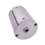 Used Fabco G-321-XK-BR-E Pancake Cylinder, 2in Bore, 3in Stroke, 1/8" NPT, 150psi Max