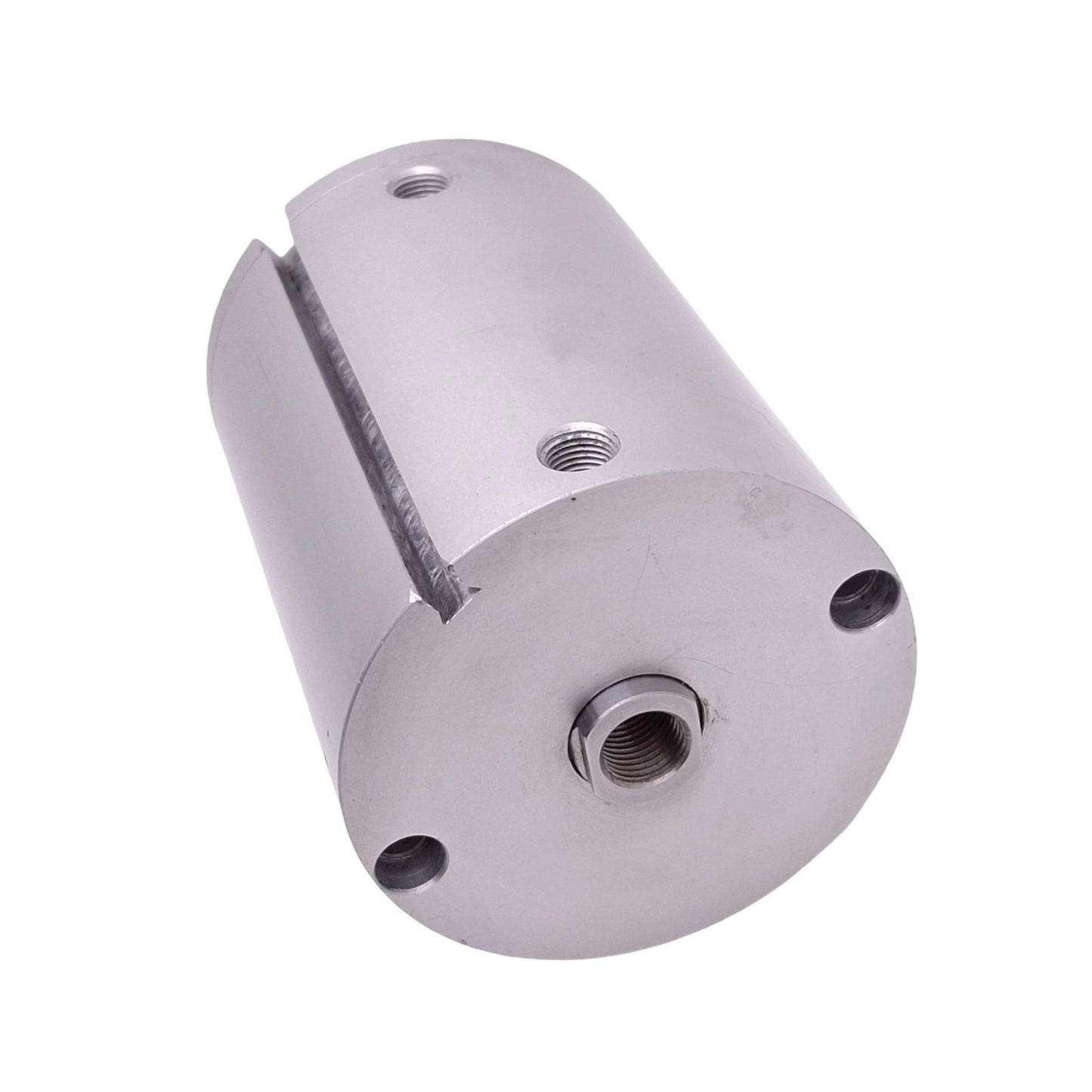 Used Fabco G-321-XK-BR-E Pancake Cylinder, 2in Bore, 3in Stroke, 1/8" NPT, 150psi Max
