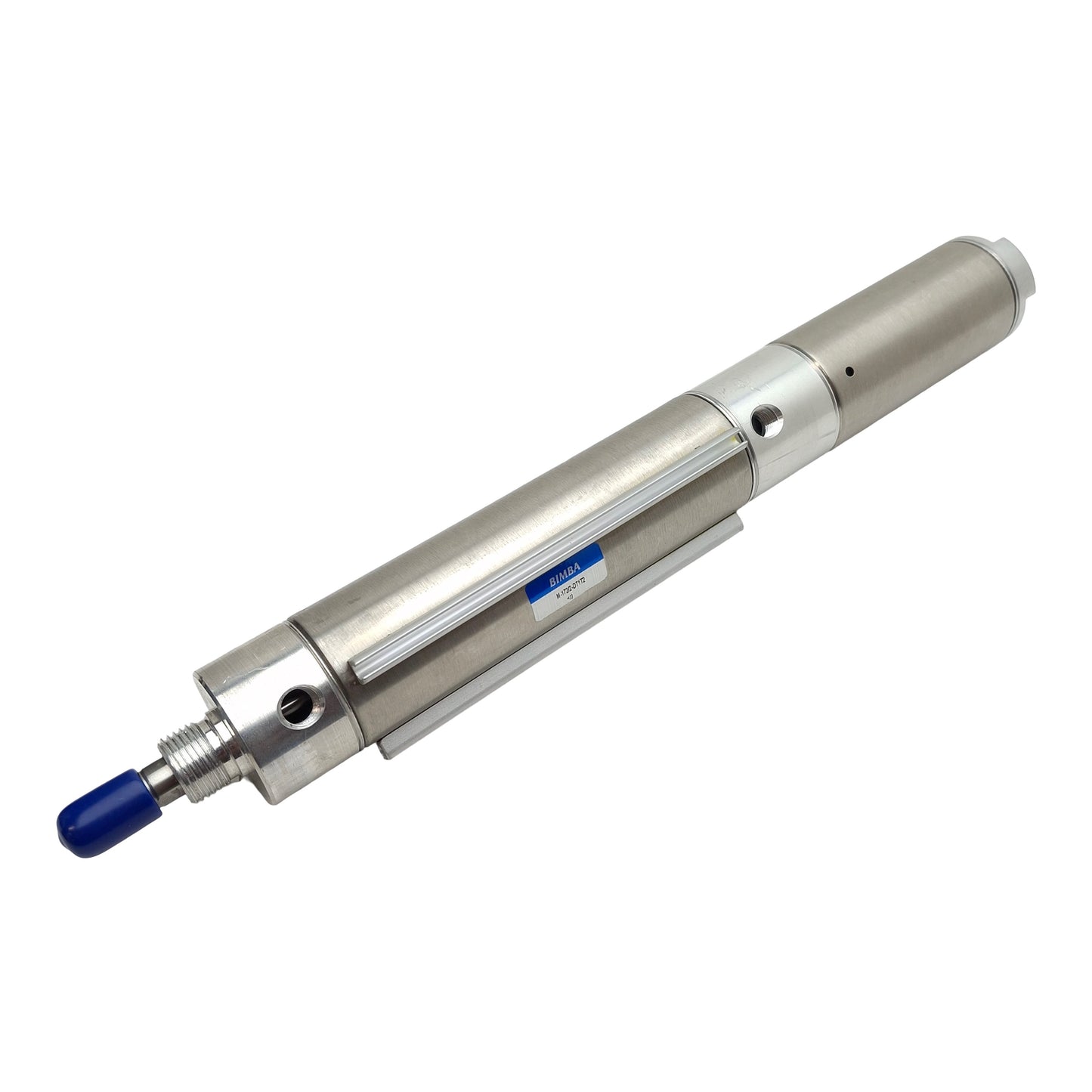 New Bimba M-172/2-DT1T2 3-Position Air Cylinder ø1-1/2" Bore, 2x 2" Stroke, 1/8" NPT