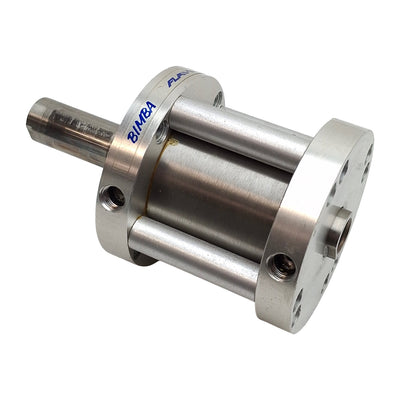 Used Bimba FOD-312-3 Flat-1 Pneumatic Cylinder, ø2in Bore, 2in Stroke, 1/8in NPT
