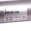 Used SMC NCMC150-0800 Pneumatic Cylinder, 1-1/2" Bore, 8" Stroke, 1/8 NPT, 250psi Max