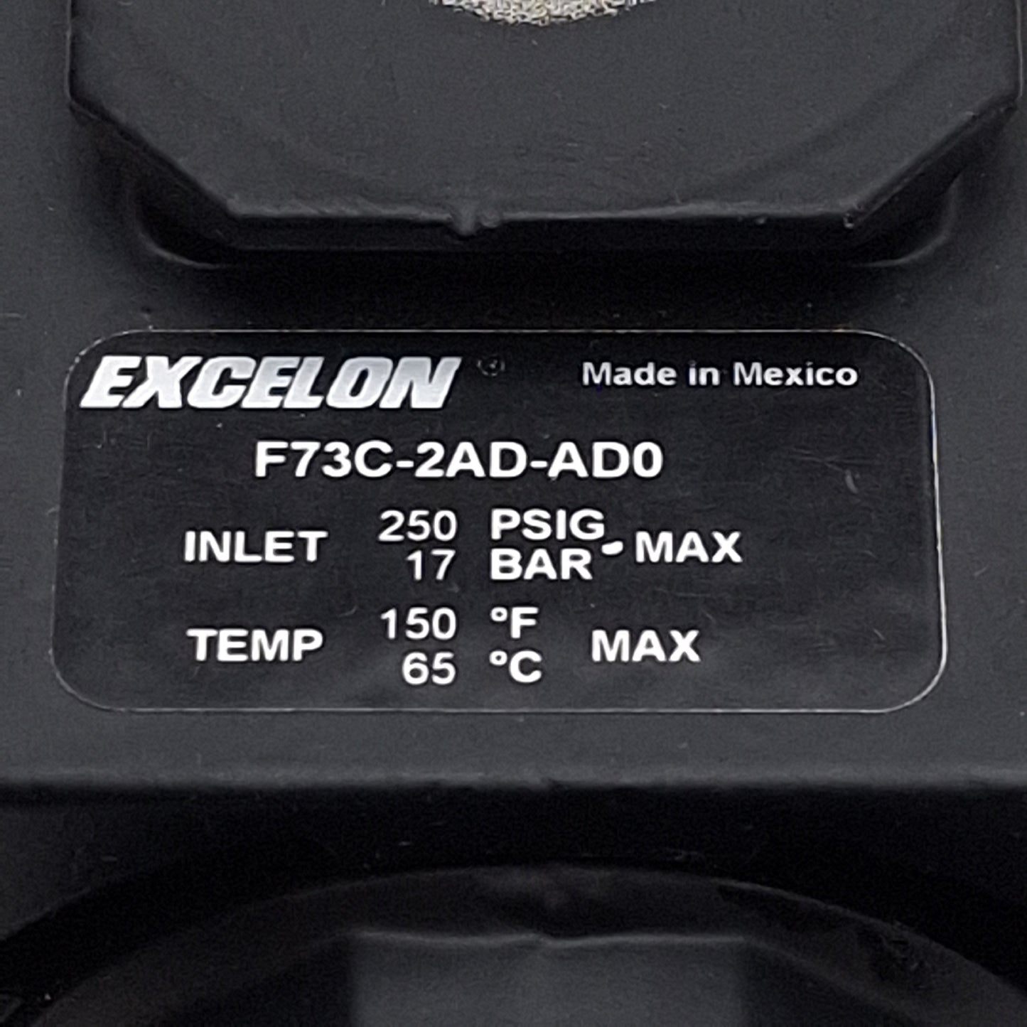 Used Norgren F73C-2AD-AD0 Coalescing Filter, 1/4in PTF, 0.01µm, 247psi Max, 21scfm