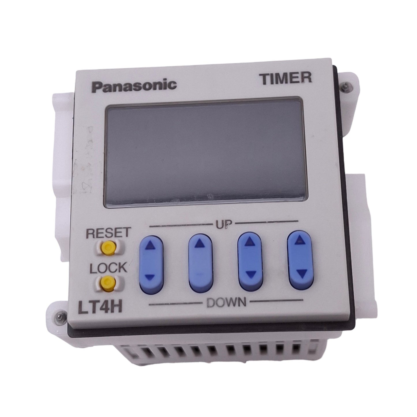 Used Panasonic LT4H-DC24VS Digital Timer Delay Relay, SPDT, 0.001s-999.9h, 24VDC Coil