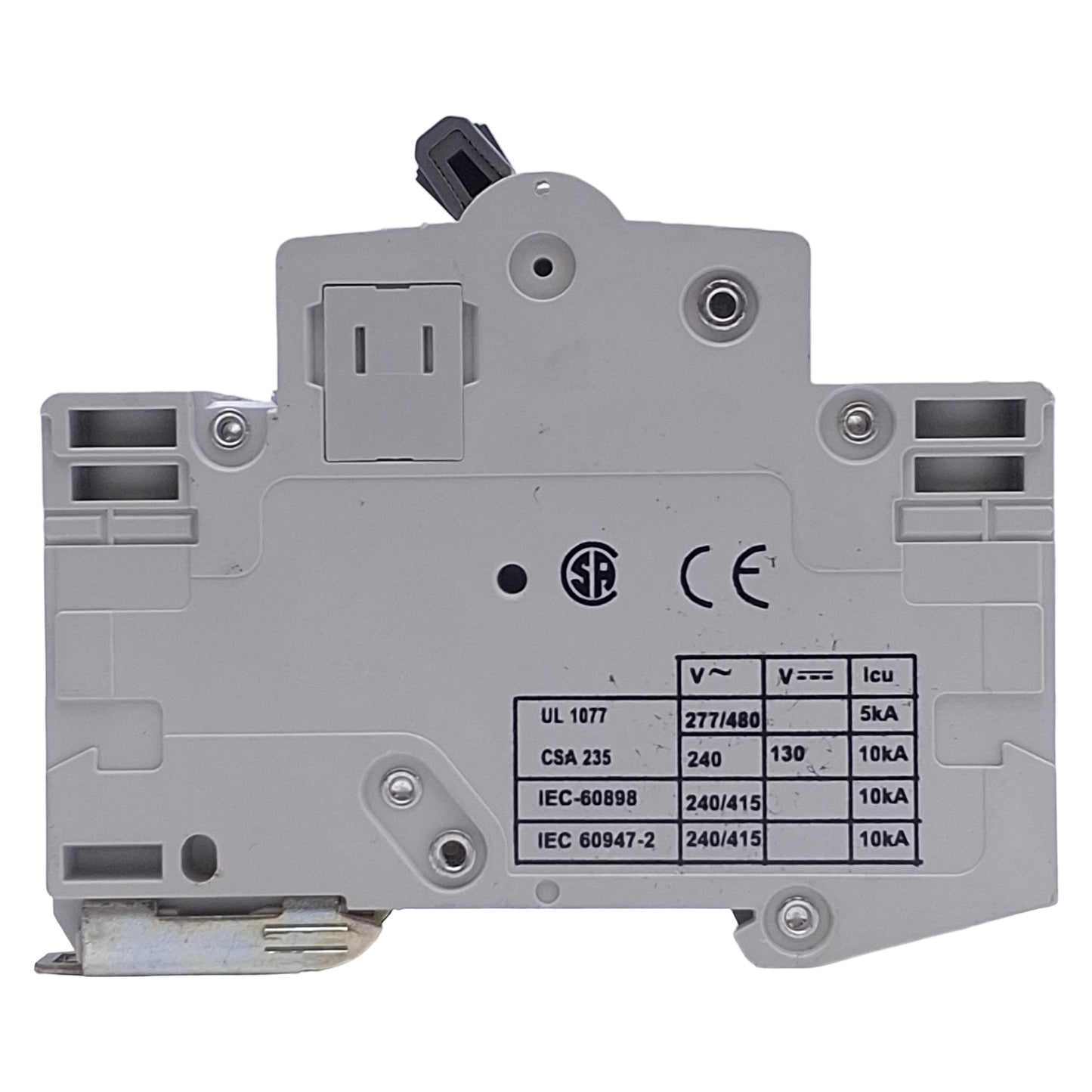 Used Lot of 5 Cutler Hammer WMS2C10 Circuit Breakers, 2-Pole, Rating: 415VAC 10A