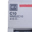 Used Lot of 5 Cutler Hammer WMS2C10 Circuit Breakers, 2-Pole, Rating: 415VAC 10A
