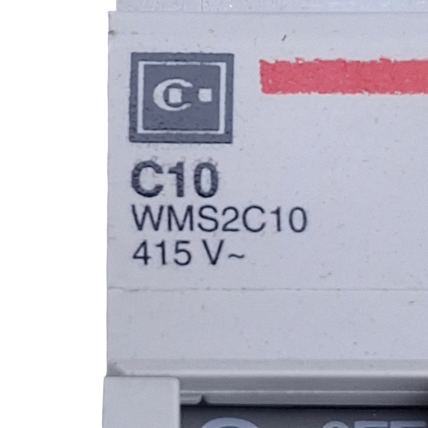 Used Lot of 5 Cutler Hammer WMS2C10 Circuit Breakers, 2-Pole, Rating: 415VAC 10A