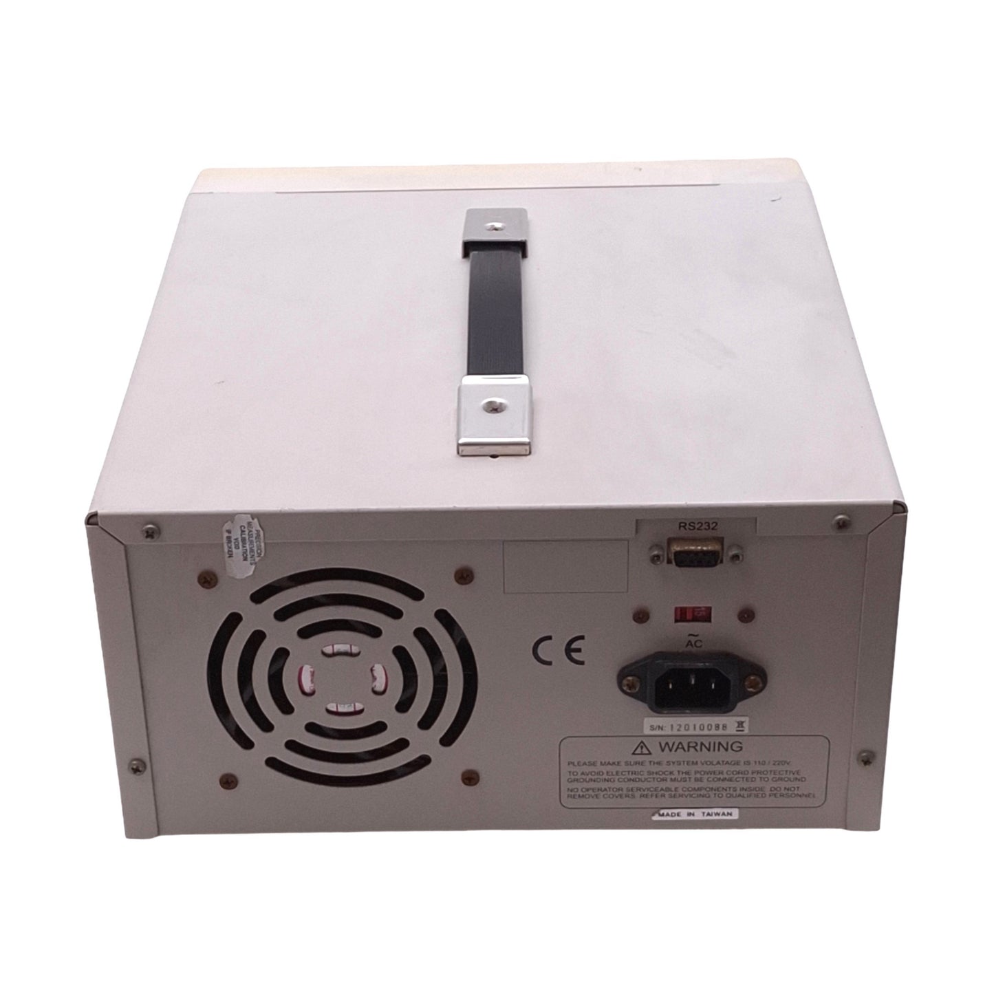 Used Extech 382280 Programmable DC Power Supply, 0-40V 0-5A Out, 200W Max, RS232